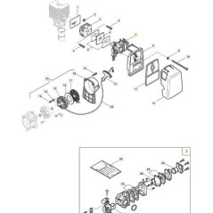 VERGASER WALBRO WYK-174 DC 45/55 ORIGINAL STIGA - 4353290 | Newgardenstore.eu