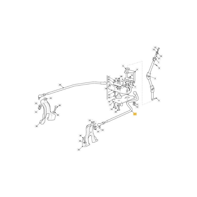 LENKSTANGE LINKS TC HE ORIGINAL STIGA - 382000624/1