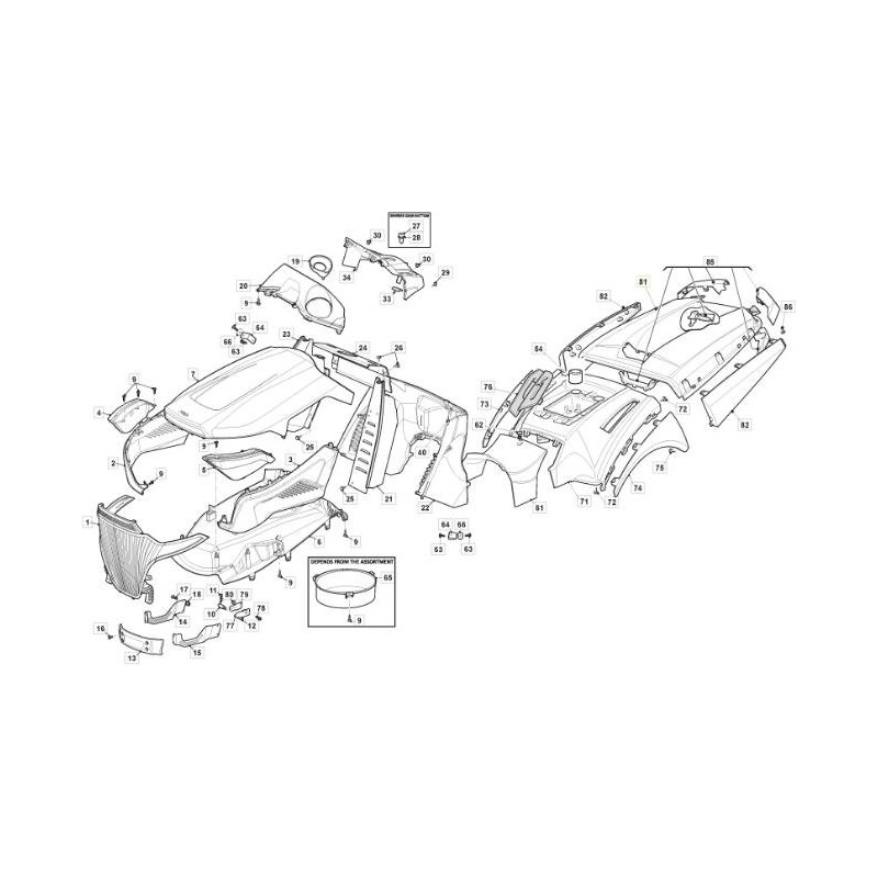 COPERTURA SACCO TCX ROSSO RAL3003 MOUNTFIELD ORIGINALE STIGA - 325110482/0