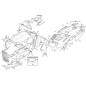 COPERTURA SACCO TCX ROSSO RAL3003 MOUNTFIELD ORIGINALE STIGA - 325110482/0