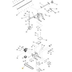 ORIGINAL STIGA ZUBEHÖR-GETRIEBERIEMEN – 135062017/0