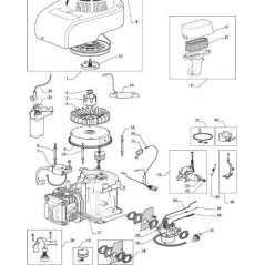 VOLANO COMP LC1P70FBR-ES ORIGINALE STIGA - 118550418/0 | Newgardenstore.eu