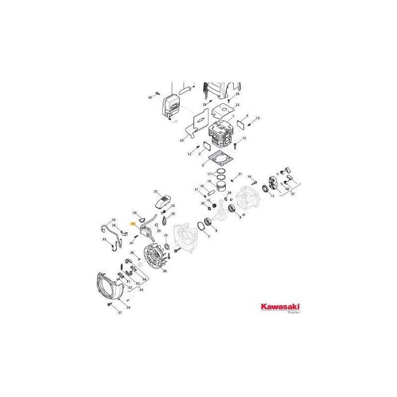 BOBINA SBK 53 ORIGINALE STIGA - 118801849/0