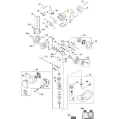 CILINDRO 5580-12110 -RDC ORIGINALE STIGA - 123071007/0