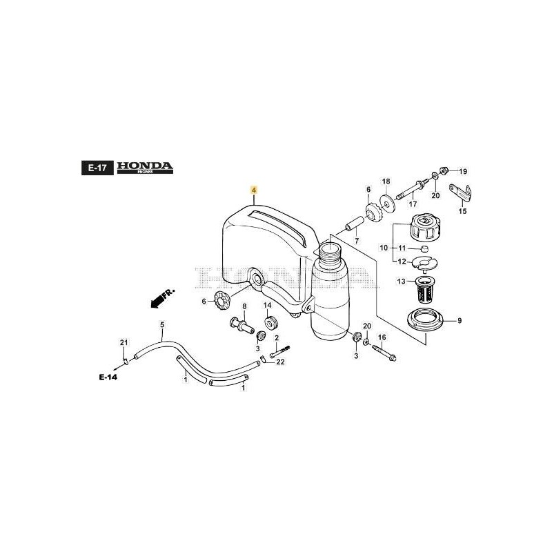 SERBATOIO BENZINA ORIGINALE STIGA - 118552046/0