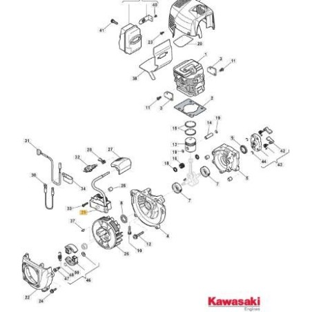ORIGINAL STIGA IGNITION COIL-ASSY - 118801846/0 | Newgardenstore.eu