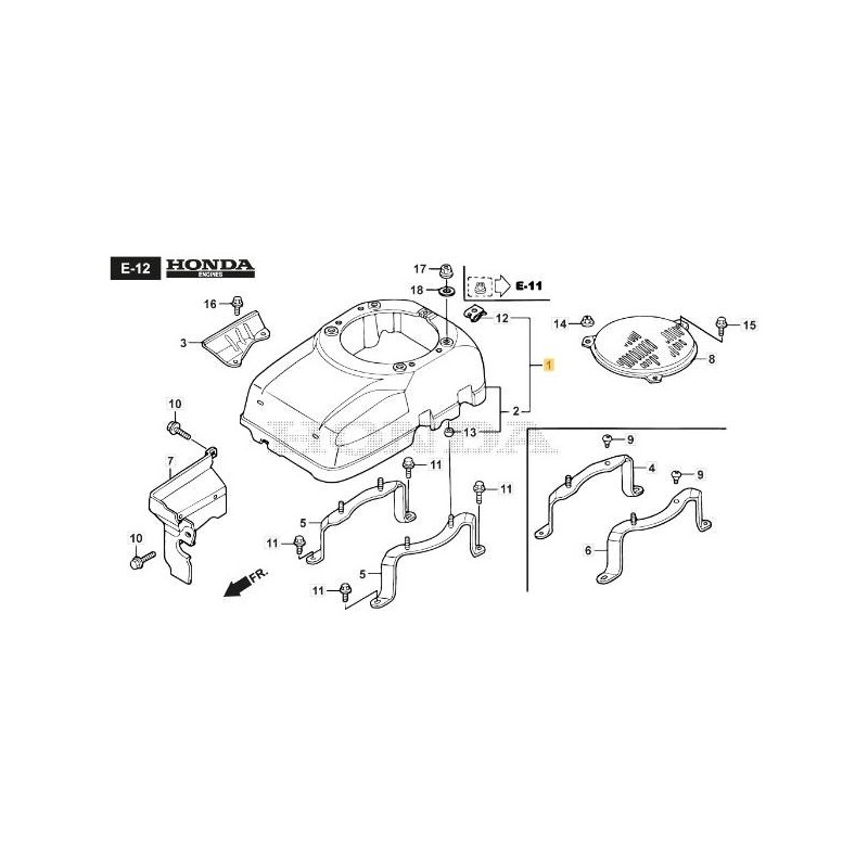 ORIGINAL STIGA MOTORLÜFTERFÖRDERER – 118552105/0