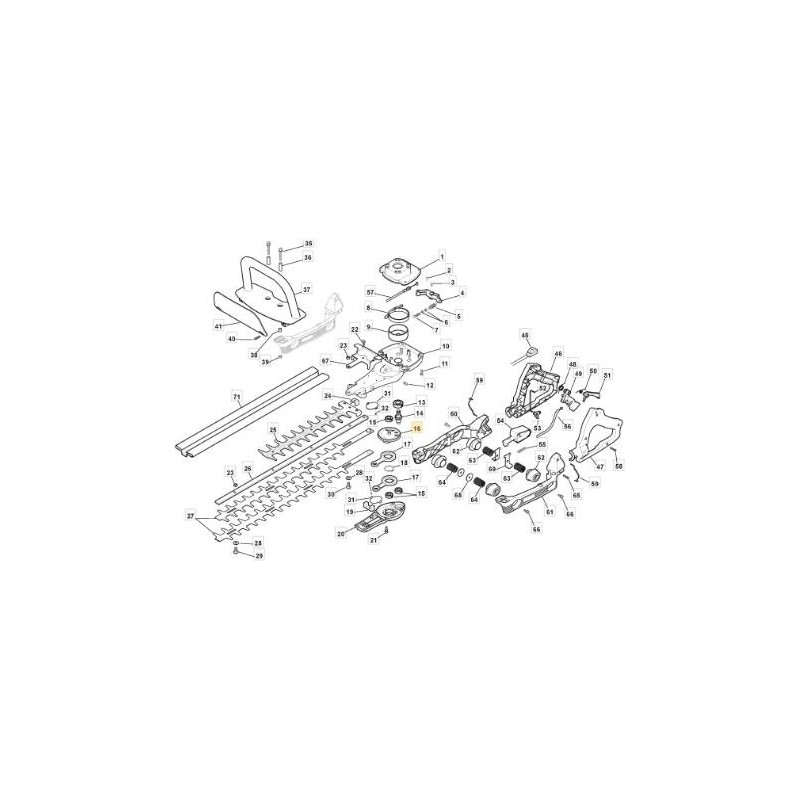 WK SPROCKET TE1-A043000 -RDC ORIGINAL STIGA - 6990156