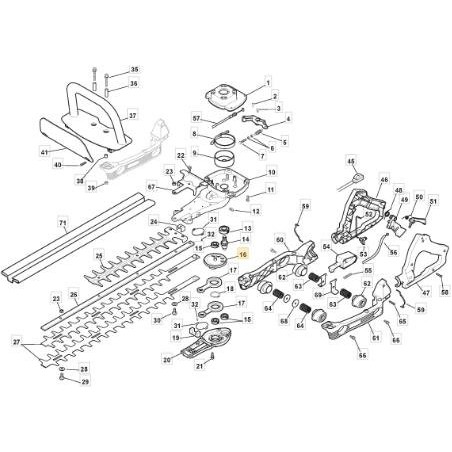 WK SPROCKET TE1-A043000 -RDC ORIGINAL STIGA - 6990156 | Newgardenstore.eu