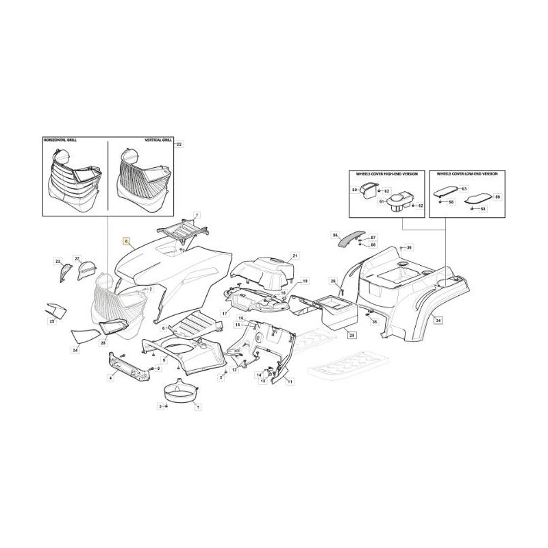 SDR-HAUBENFARBE GELB (STIGA) ORIGINAL STIGA – 325076990/0