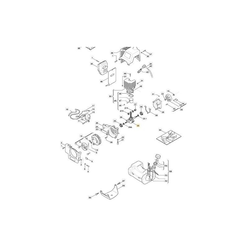 CIGÜEÑAL DC 2130 (5EL) ORIGINAL STIGA - 4251950