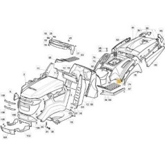 RADABDECKUNG TCX GELB 122410 05/06 ORIGINAL STIGA - 325109754/0 | Newgardenstore.eu