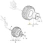 REIFEN 20X10.00-10 PLY4 TL K500E KEN ORIGINAL STIGA - 125590037/0