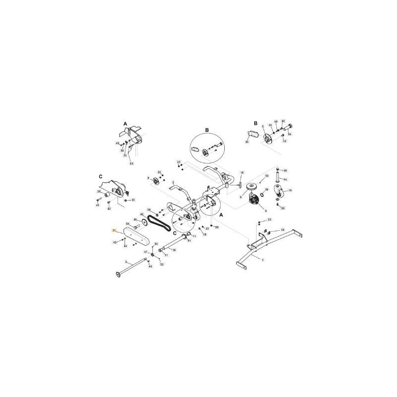 TAPA CADENA STIGA ORIGINAL - 118890111/0