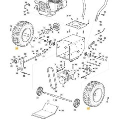 REIFEN – 16*6,5-8 ORIGINAL STIGA – 118820674/0 | Newgardenstore.eu