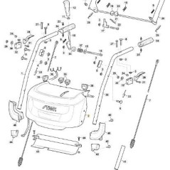 TABLEAU DE BORD ORIGINAL STIGA - 118820652/0 | Newgardenstore.eu
