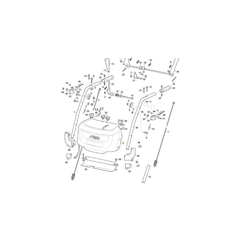 CRUSCOTTO ORIGINALE STIGA - 118820652/0