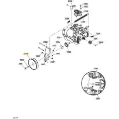 POLEA STIGA ORIGINAL - 1812-2582-01 | Newgardenstore.eu