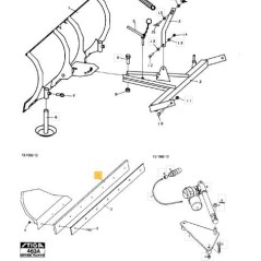 ORIGINAL STIGA RUBBER BLADE - 1319-1562-01 | Newgardenstore.eu