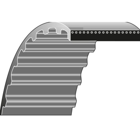 Courroie de distribution pour tracteur de pelouse STIGA 425-5M-6 1126-1040-01 | Newgardenstore.eu