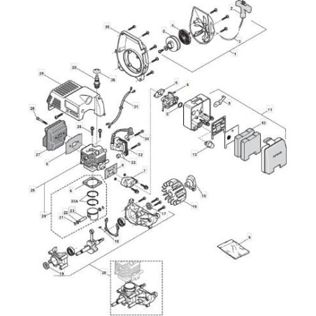 JF CARBURATORE 9287-330501-RdC ORIGINALE STIGA - 6980238 | Newgardenstore.eu
