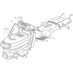 TCP-TASCHENABDECKUNG GELBE FARBE 122410 ORIGINAL STIGA - 182110213/0 | Newgardenstore.eu