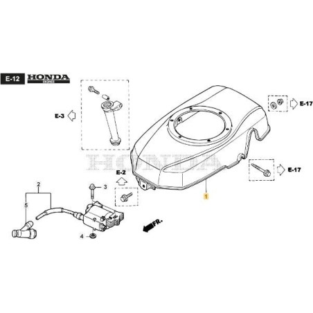 ORIGINAL STIGA MOTORLÜFTERFÖRDERER – 118552101/0 | Newgardenstore.eu