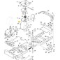 SUPPORT DE SIEGE PC ROUGE VRN3003 ORIGINAL STIGA - 387148925/0