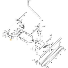 ORIGINAL RIGHT BRACKET STIGA - 118890027/0 | Newgardenstore.eu