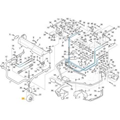 Ruota con cuscinetti 230mm trattorino tagliaerba ORIGINALE STIGA 1135-3394-01
