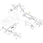 SOPORTE RODILLO VNN TURBO 55 RODILLO ORIGINAL STIGA - 381005117/0