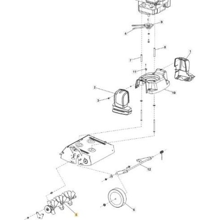 ROTORE SC 42 ORIGINALE STIGA - 41.1020.100 | Newgardenstore.eu