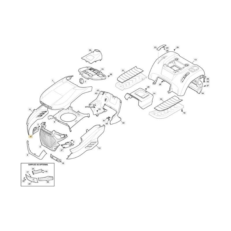 LUZ LED DERECHA SD/MP ST AZUL RAL?? ESTIGA ORIGINAL - 382185521/0