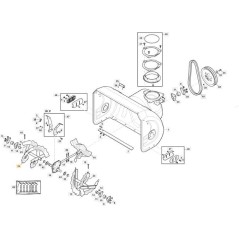 TARIÈRE DROITE - ST5266P/ P TRAC ORIGINAL STIGA - 118821164/1 | Newgardenstore.eu