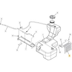 ORIGINAL STIGA GETRIEBELÜFTERSCHUTZ – 118830889/0