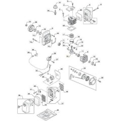 KURBELWELLE 848H304202 -RDC ORIGINAL STIGA - 123020016/0