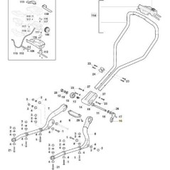 QUICK RELEASE LEVER IN ALUMINUM MODEL 1 ORIGINAL STIGA - 322319535/0