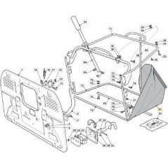 PACK OF BLACK CANVAS BAG+ORIGINAL STIGA THS LOGO - 182105932/0