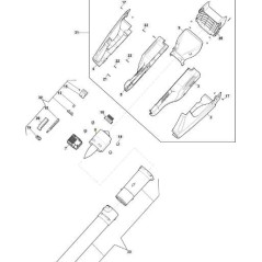 MOTEUR ÉLECTRIQUE STIGA ORIGINAL - 118810446/0 | Newgardenstore.eu