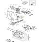 CILINDRO/PISTÓN D-39 MS 382S -R ORIGINAL STIGA - 383070005/0