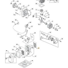 CARBURADOR 2750-81000 -RDC ORIGINAL STIGA - 123054018/0 | Newgardenstore.eu