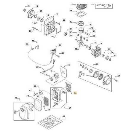 CARBURADOR 2750-81000 -RDC ORIGINAL STIGA - 123054018/0 | Newgardenstore.eu