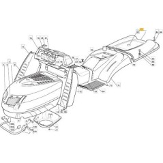TAPA BOLSA TCP ROJA 300941 GGP03/04 ORIGINAL STIGA - 382110200/1 | Newgardenstore.eu