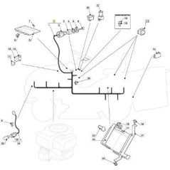 HARNESS KIT NJ92 (B&S-KOH) ORIGINAL STIGA - 182040153/0