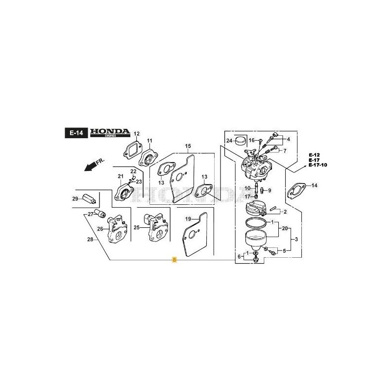 CARBURATEUR ORIGINAL STIGA - 118551652/0