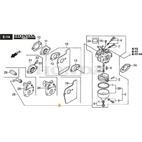 ORIGINAL STIGA CARBURETOR - 118551652/0 | Newgardenstore.eu