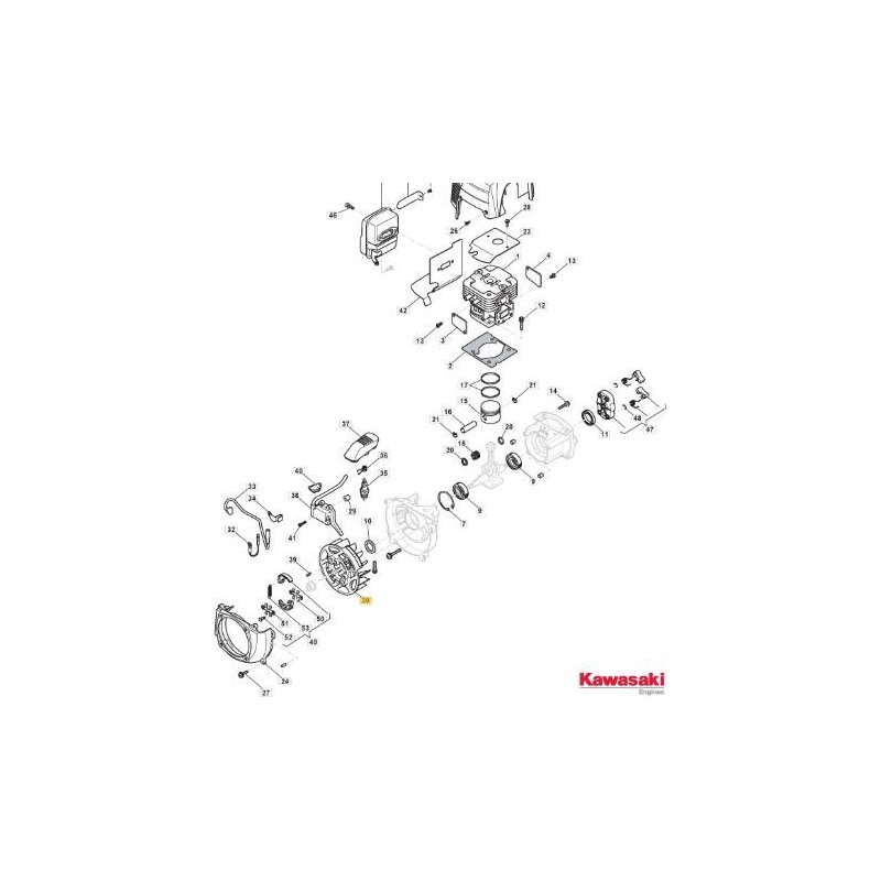 VOLANTE MAGNETO ORIGINAL STIGA - 118801840/0