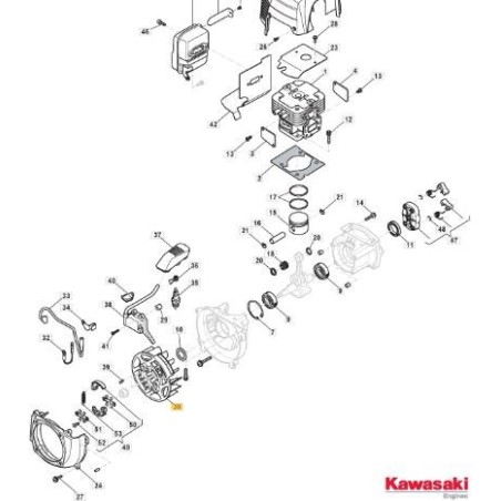 VOLANT MAGNÉTO ORIGINAL STIGA - 118801840/0 | Newgardenstore.eu