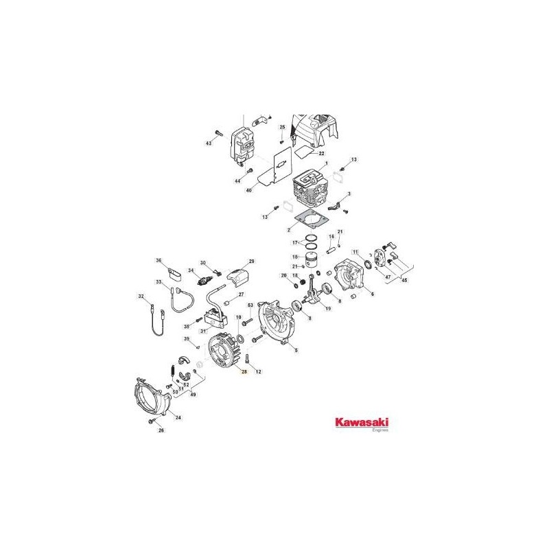 ORIGINAL STIGA MAGNETO FLYWHEEL - 118801838/0