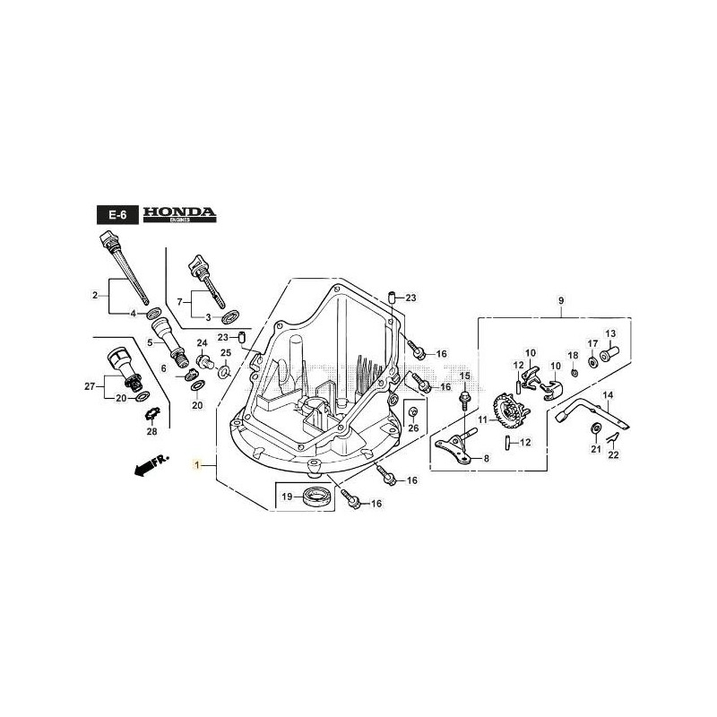 ORIGINAL STIGA ENGINE CUP - 118551718/0